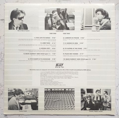 Marco Maria Tosolini - Melange (LP)