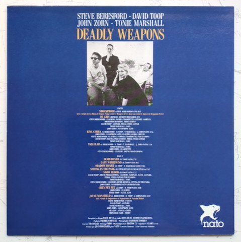 Steve Beresford / David Toop / John Zorn / Tonie Marshall - Deadly Weapons (LP)