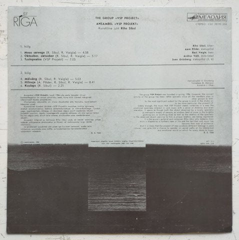 VSP Projekt - VSP Projekt (LP)