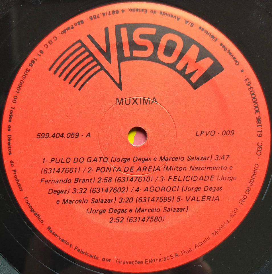 Degas / Salazar - Muxima (LP)