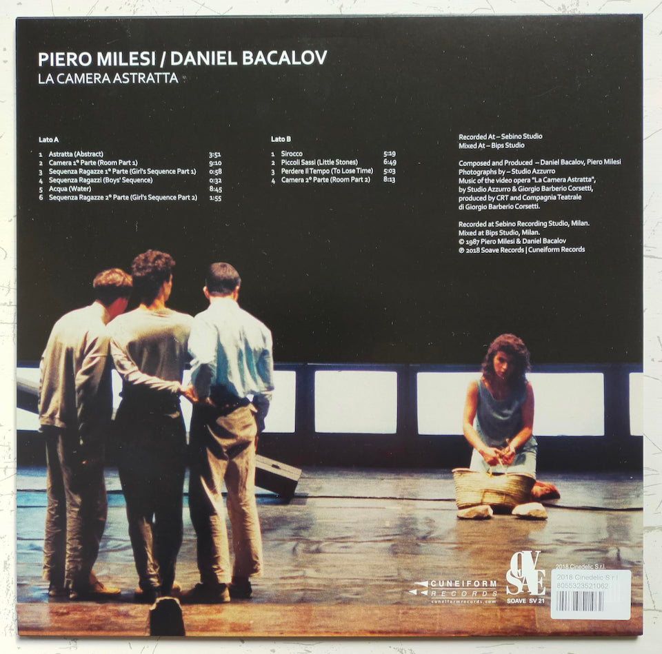 Piero Milesi, Daniel Bacalov – La Camera Astratta (LP)