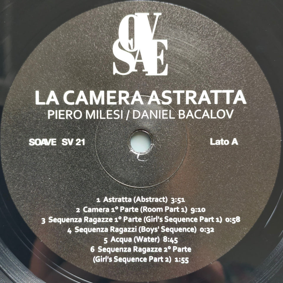 Piero Milesi, Daniel Bacalov – La Camera Astratta (LP)