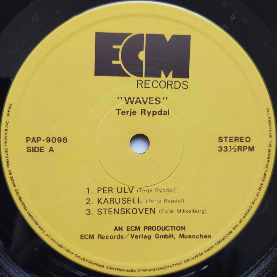 Terje Rypdal – Waves (LP)