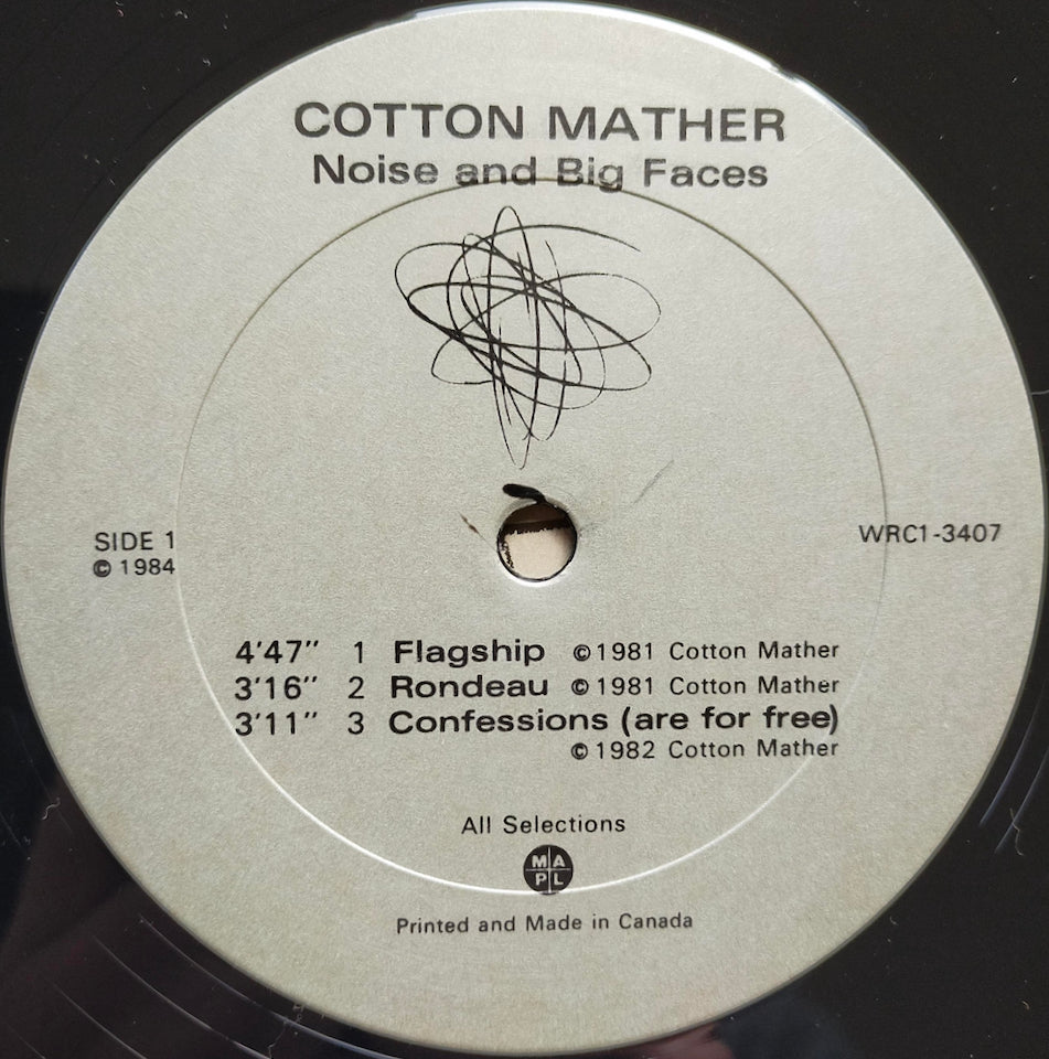 Cotton Mather - Noise And Big Faces (LP)