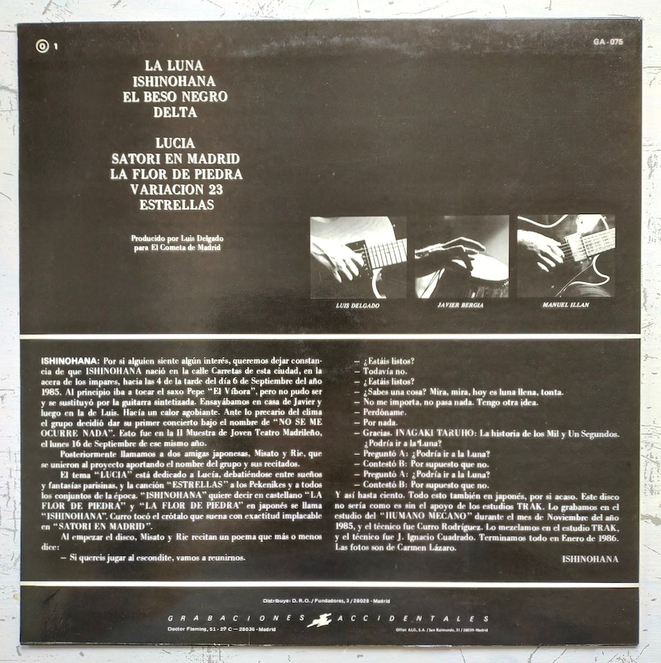 Ishinohana – La Flor De Piedra (LP)