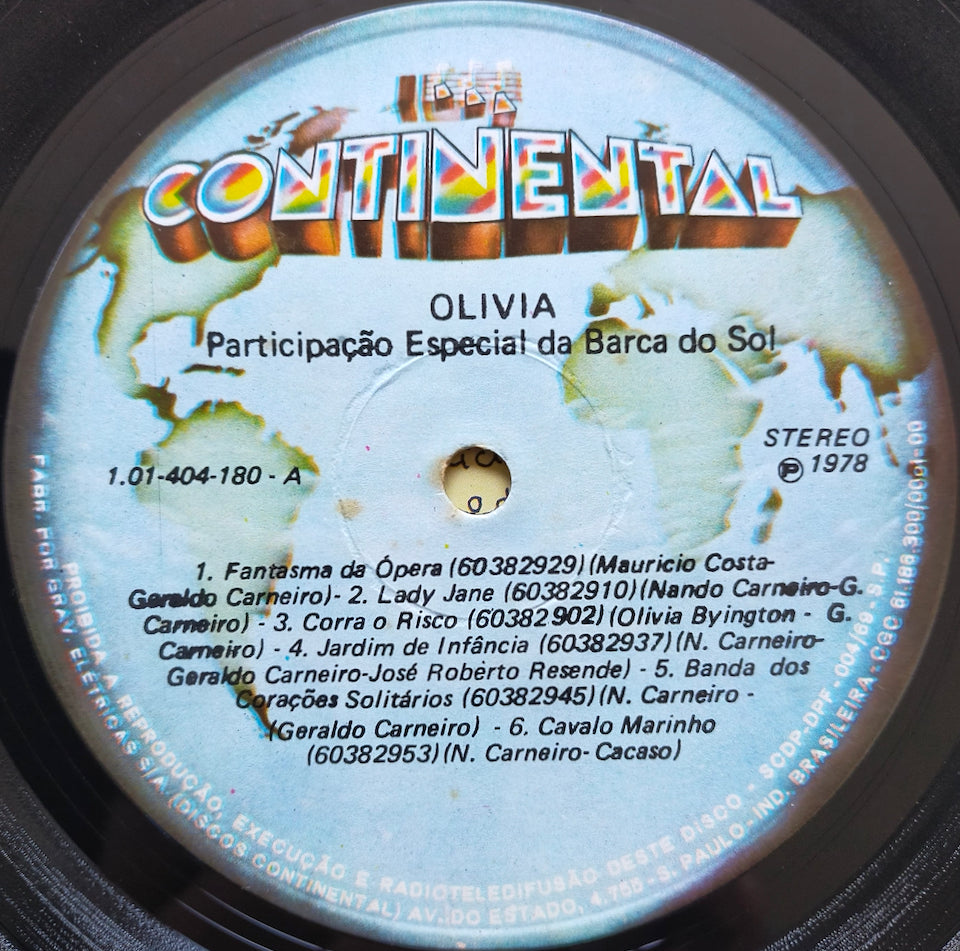 Olivia – Corra O Risco (LP)