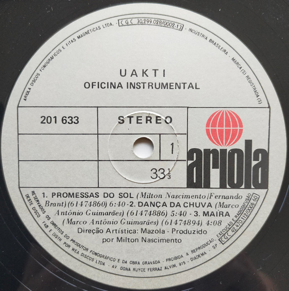 Uakti – Oficina Instrumental (LP)