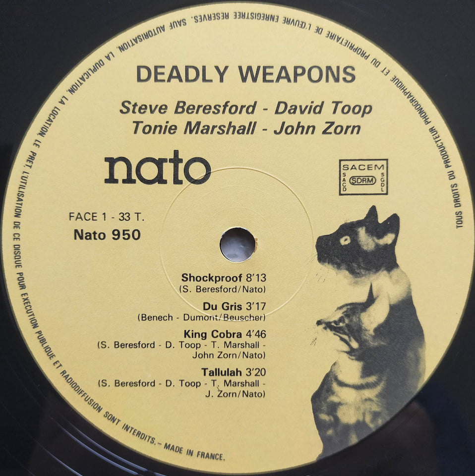 Steve Beresford / David Toop / John Zorn / Tonie Marshall - Deadly Weapons (LP)