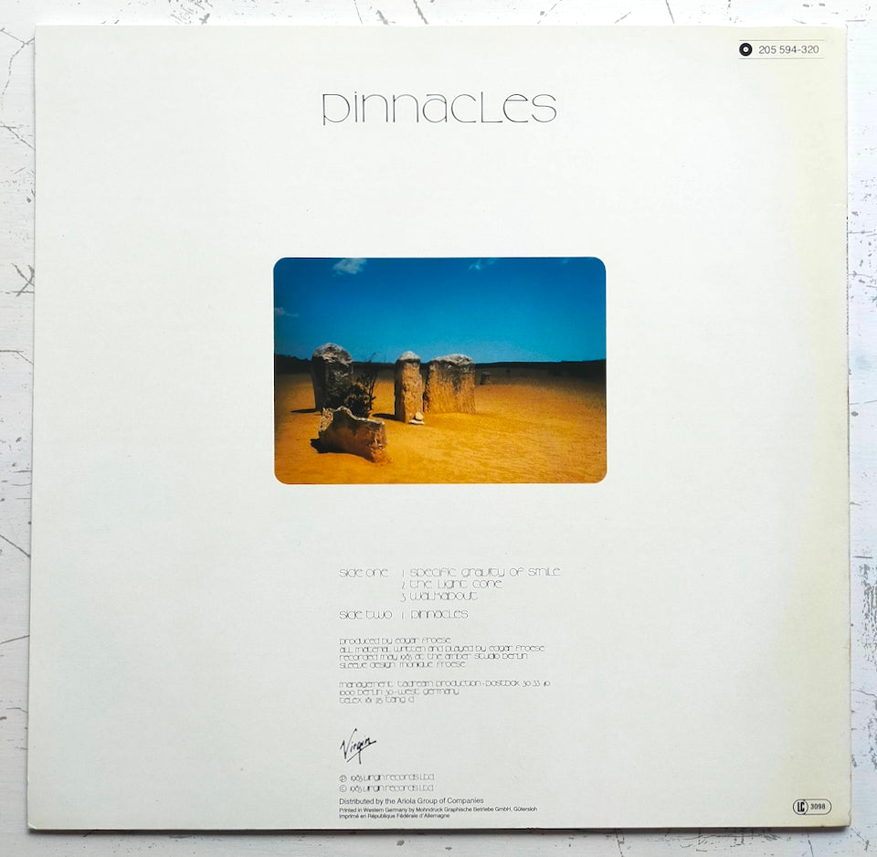 Edgar Froese – Pinnacles (LP)