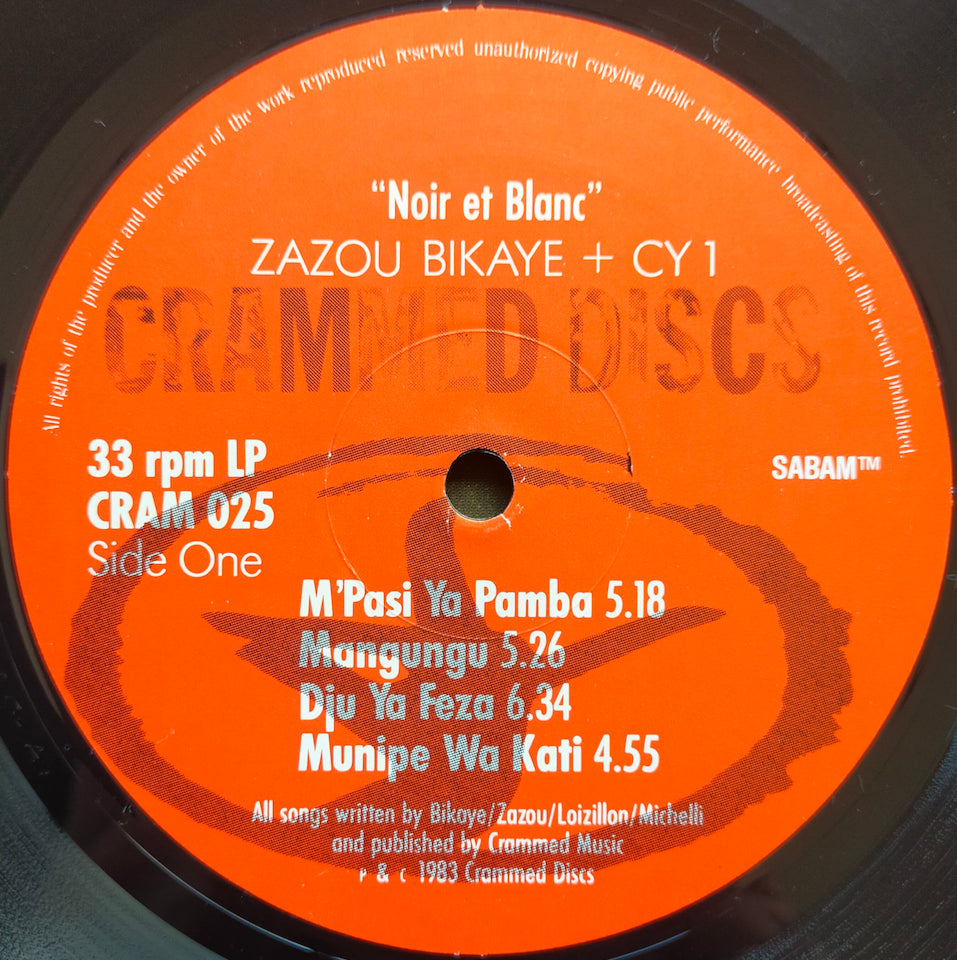 Zazou / Bikaye / Cy 1 – Noir Et Blanc (LP)