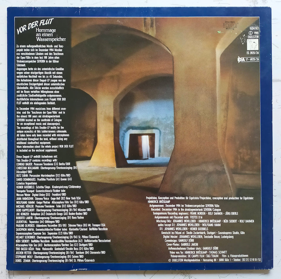 Various – Vor Der Flut (Hommage An Einen Wasserspeicher) (2LP)