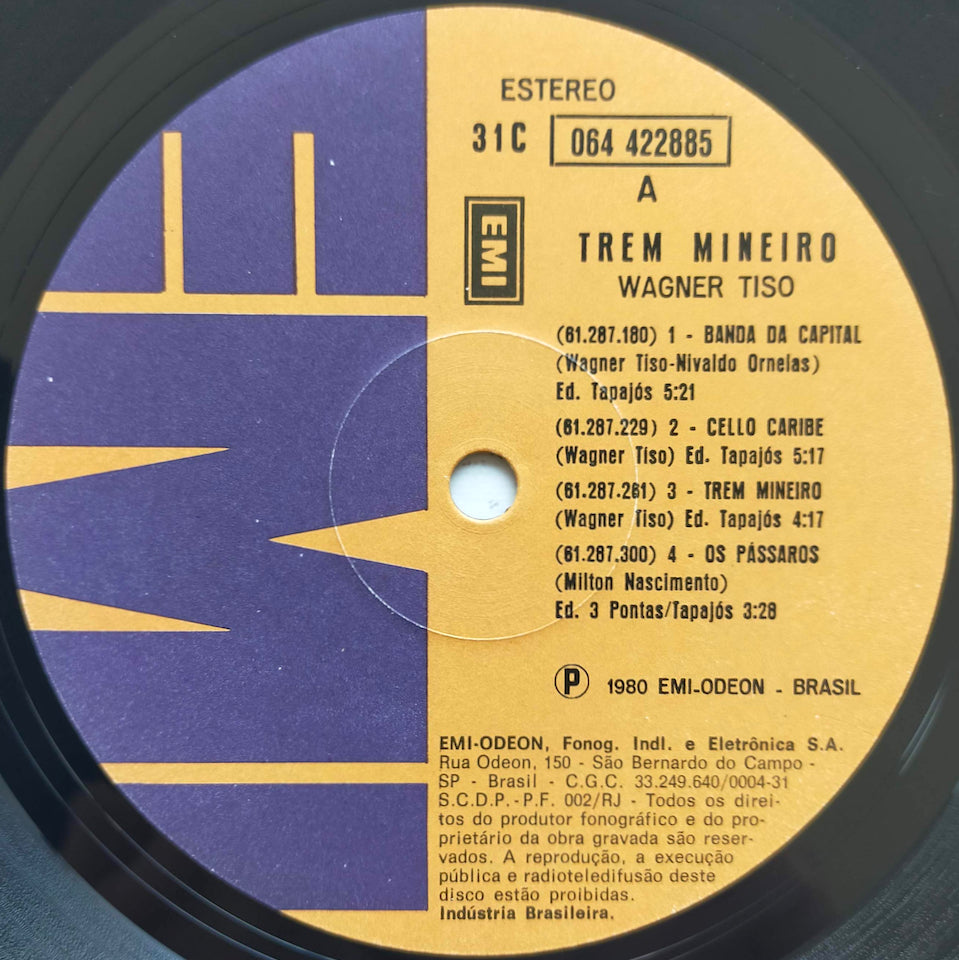Wagner Tiso – Trem Mineiro (LP)
