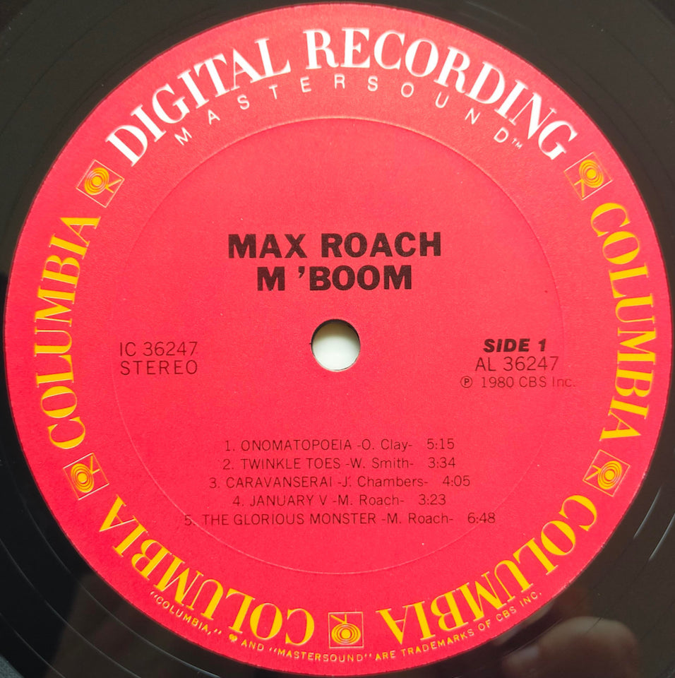 Max Roach, M'Boom – M'Boom (LP)
