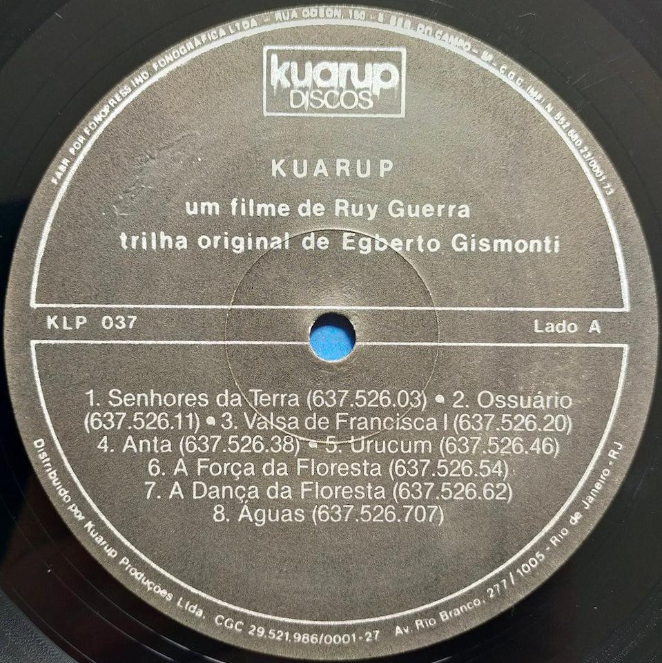 Egberto Gismonti – Kuarup (LP)