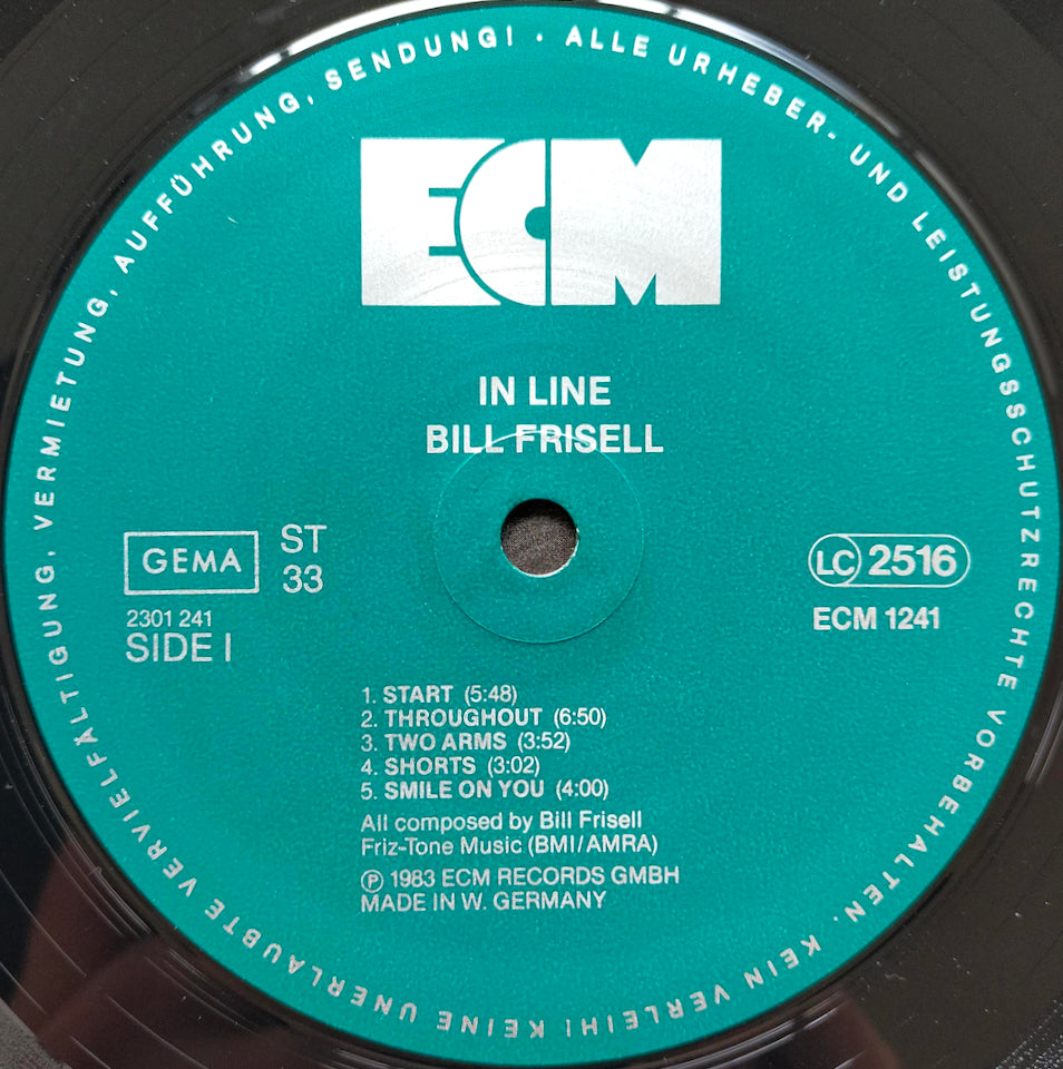 Bill Frisell – In Line (LP)