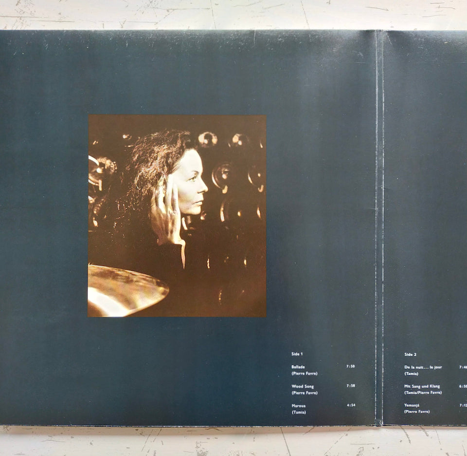 Tamia - Pierre Favre – De La Nuit... Le Jour (LP)