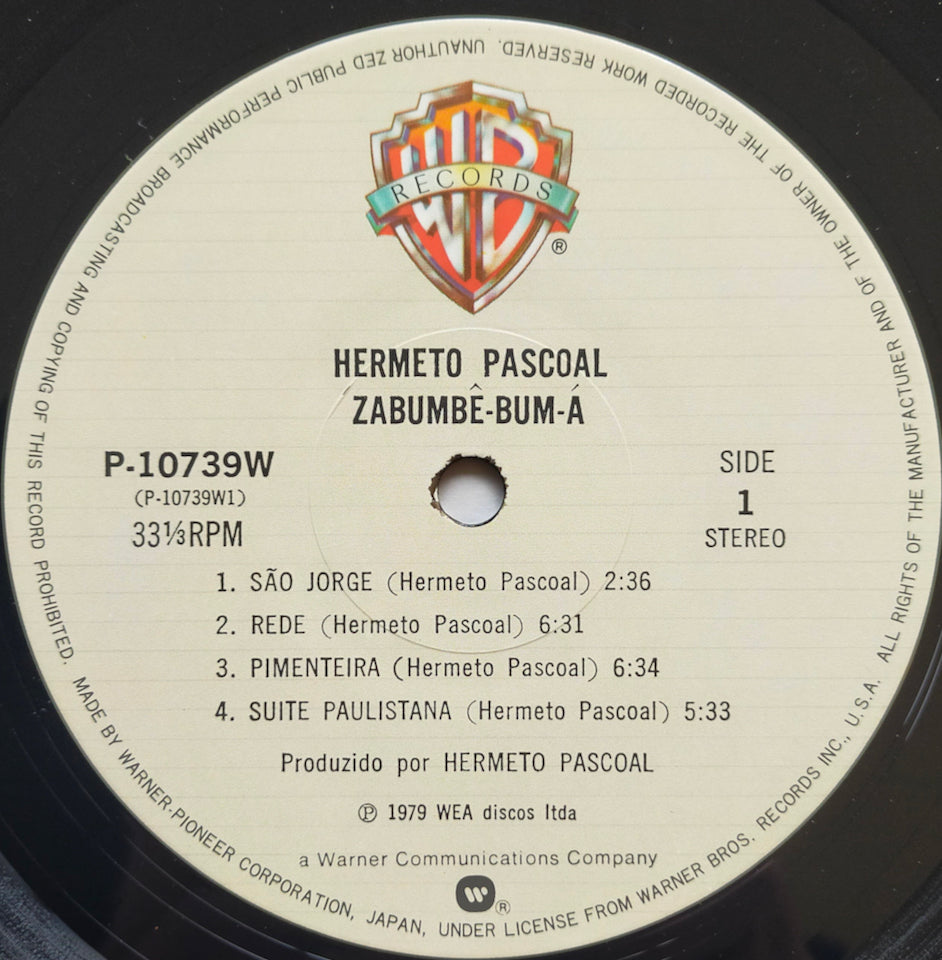 Hermeto Pascoal – Zabumbê-bum-á (LP)
