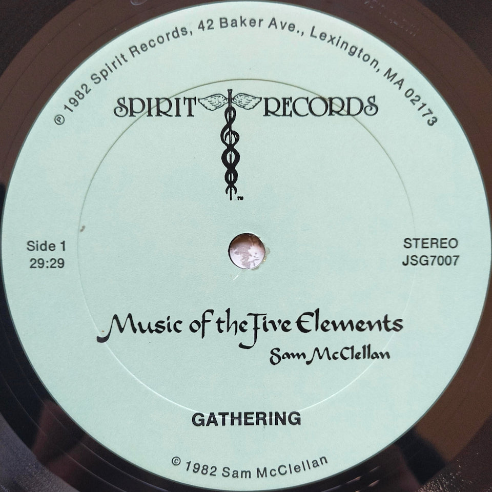 Sam McClellan – Music Of The Five Elements (LP)