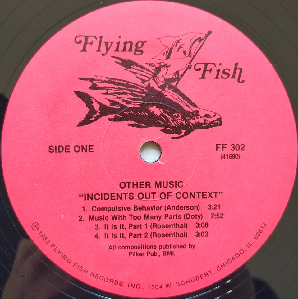 Other Music – Incidents Out Of Context (LP)