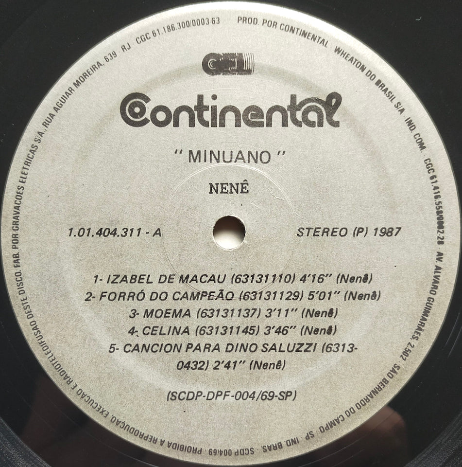 Nenê – Minuano (LP)