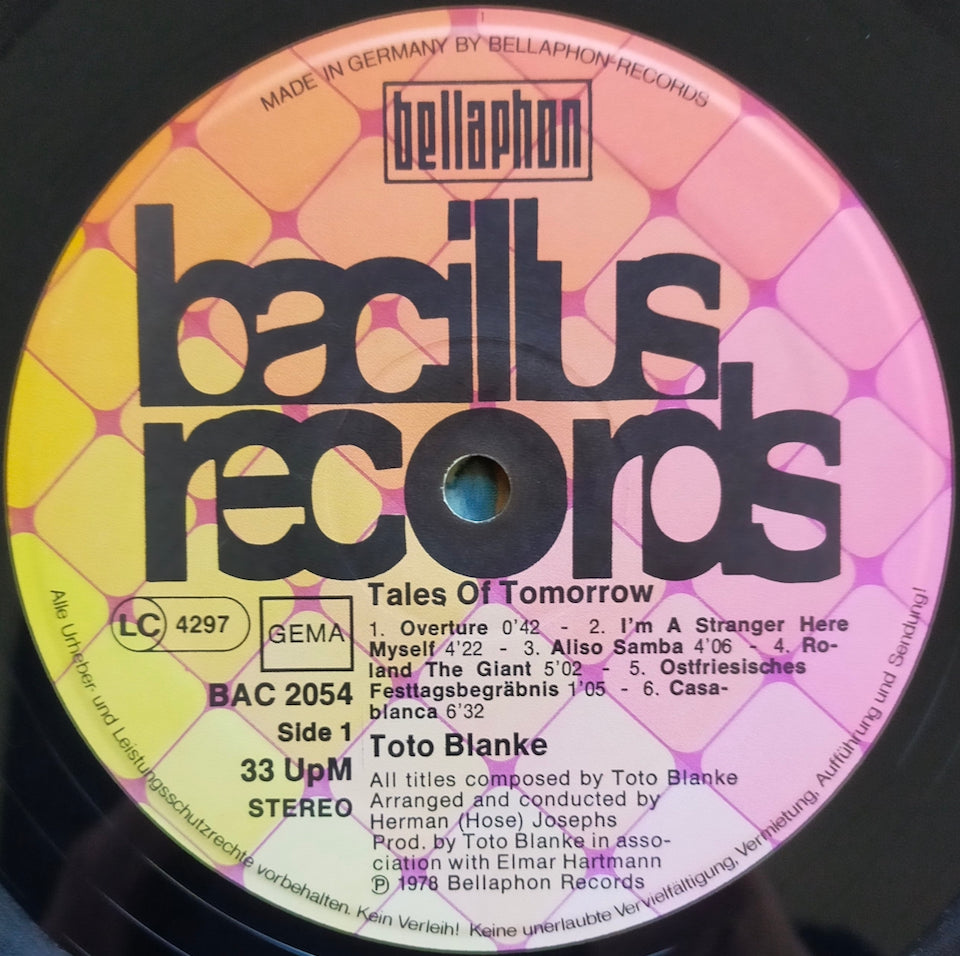 Toto Blanke – Tales Of Tomorrow (LP)