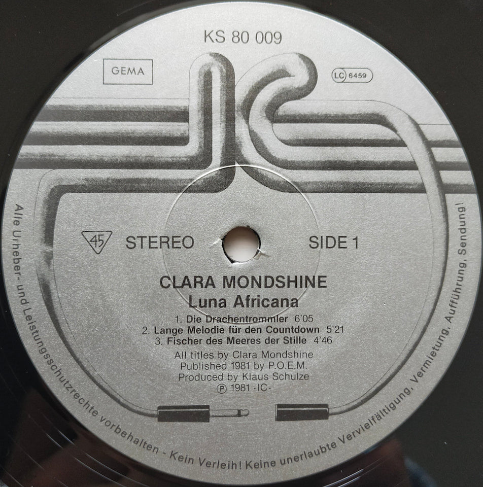 Clara Mondshine – Luna Africana (LP)