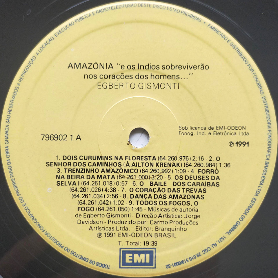 Egberto Gismonti – Amazônia (LP)