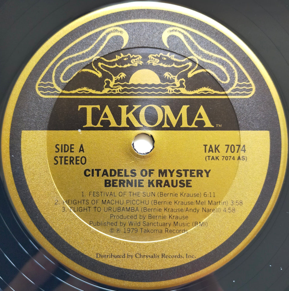 Bernie Krause – Citadels Of Mystery (LP)