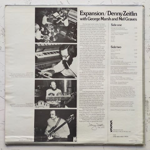 Denny Zeitlin With George Marsh And Mel Graves - Expansion (LP)