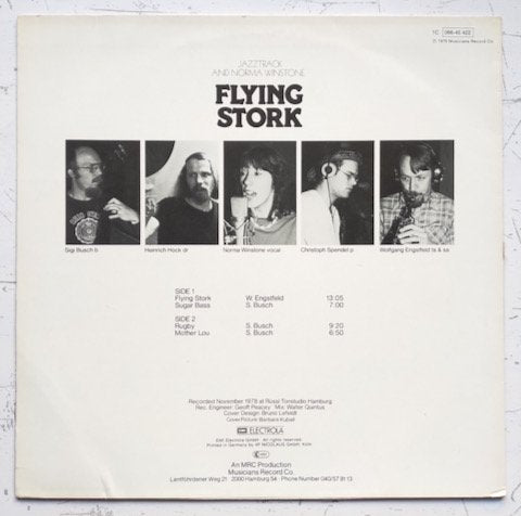 Jazztrack And Norma Winstone - Flying Stork (LP)