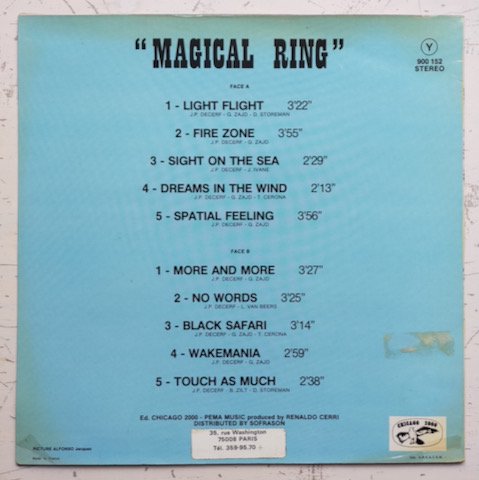 Magical Ring - Light Flight / More And More (LP)