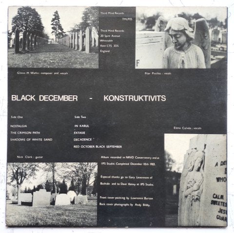 Konstruktivits - Black December (LP)