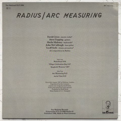 Radius - Arc Measuring (LP)