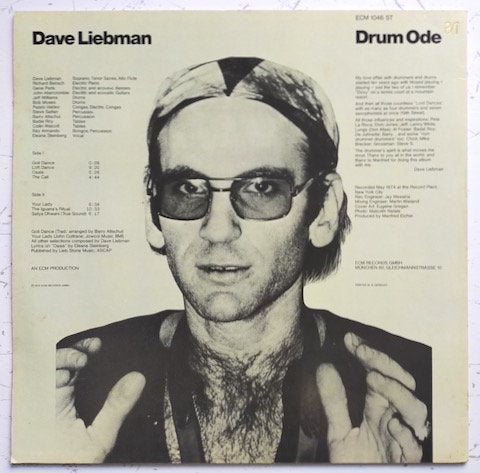 Dave Liebman - Drum Ode (LP)