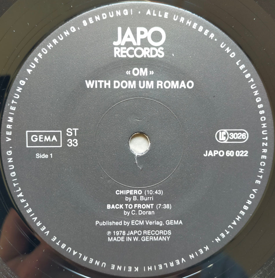 Om - With Dom Um Romao (LP)