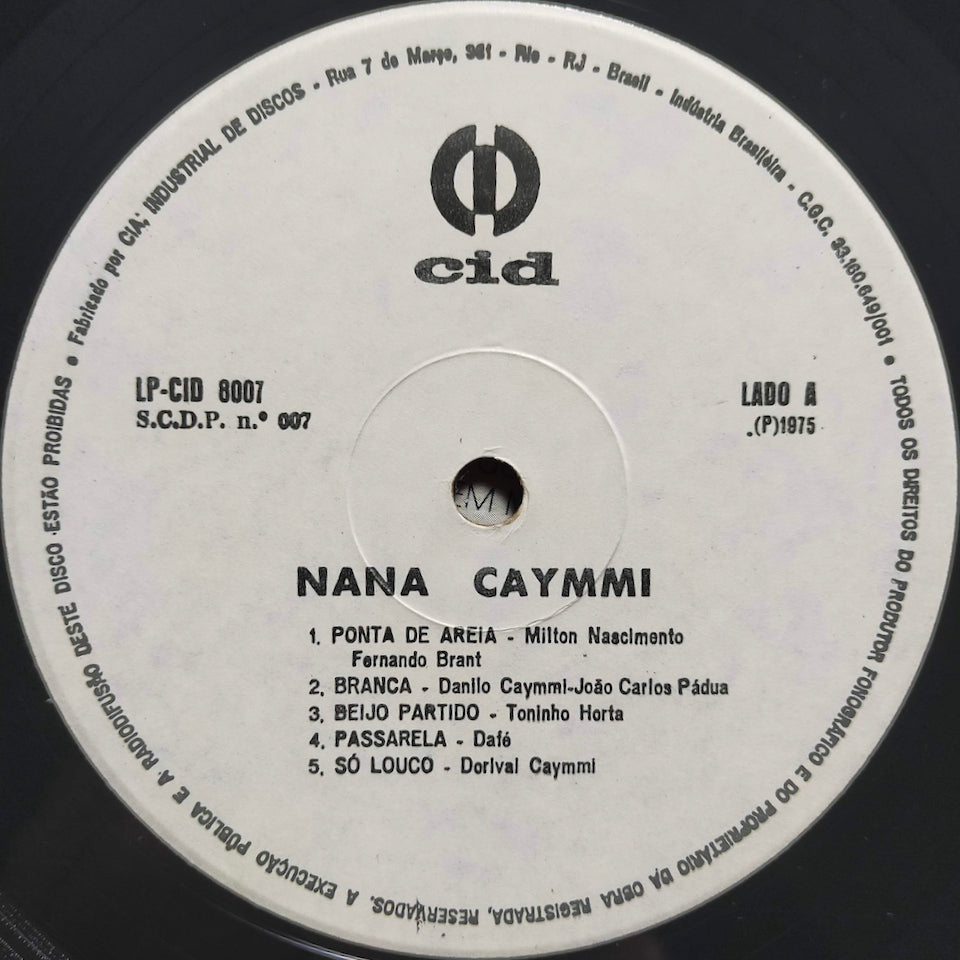 Nana Caymmi - S.T. (LP)