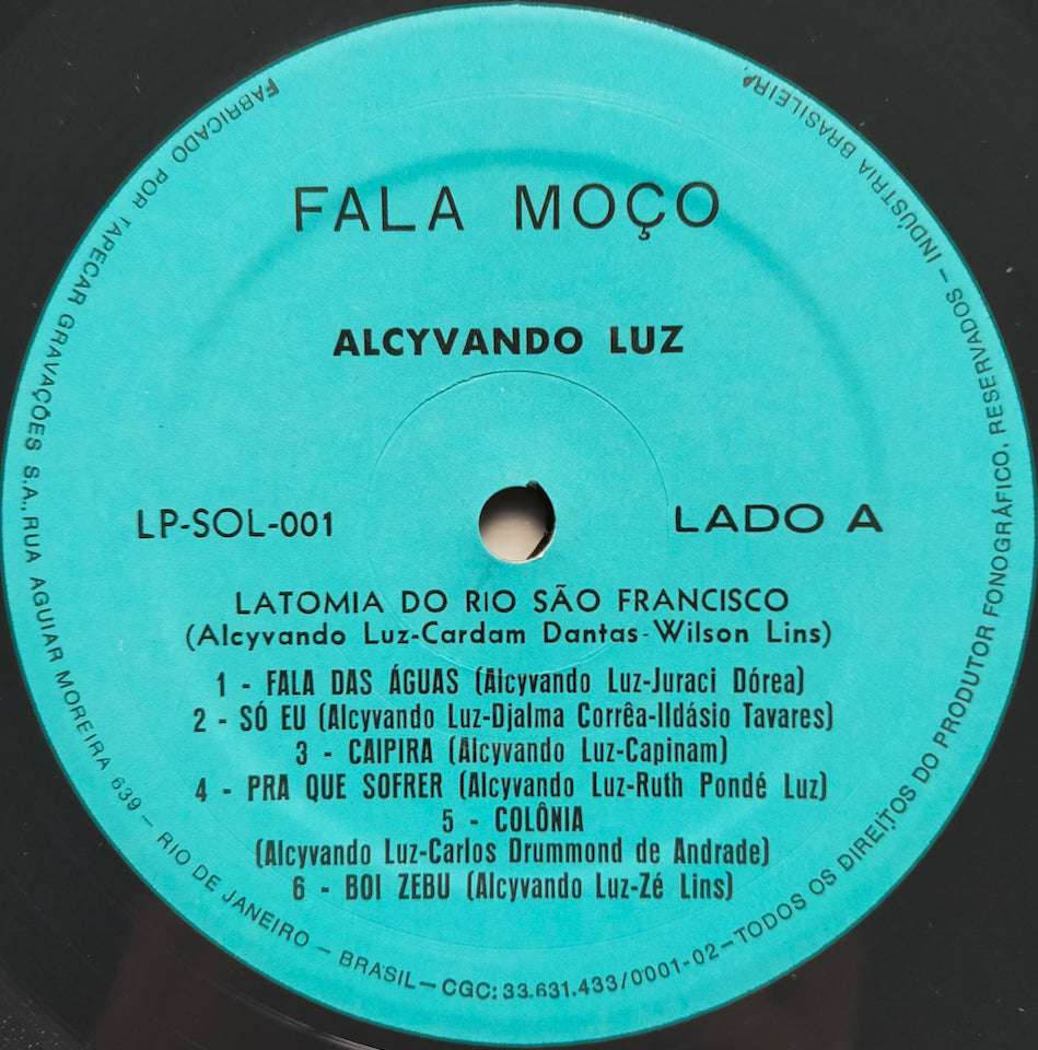 Alcyvando Luz – Fala Moço (LP)