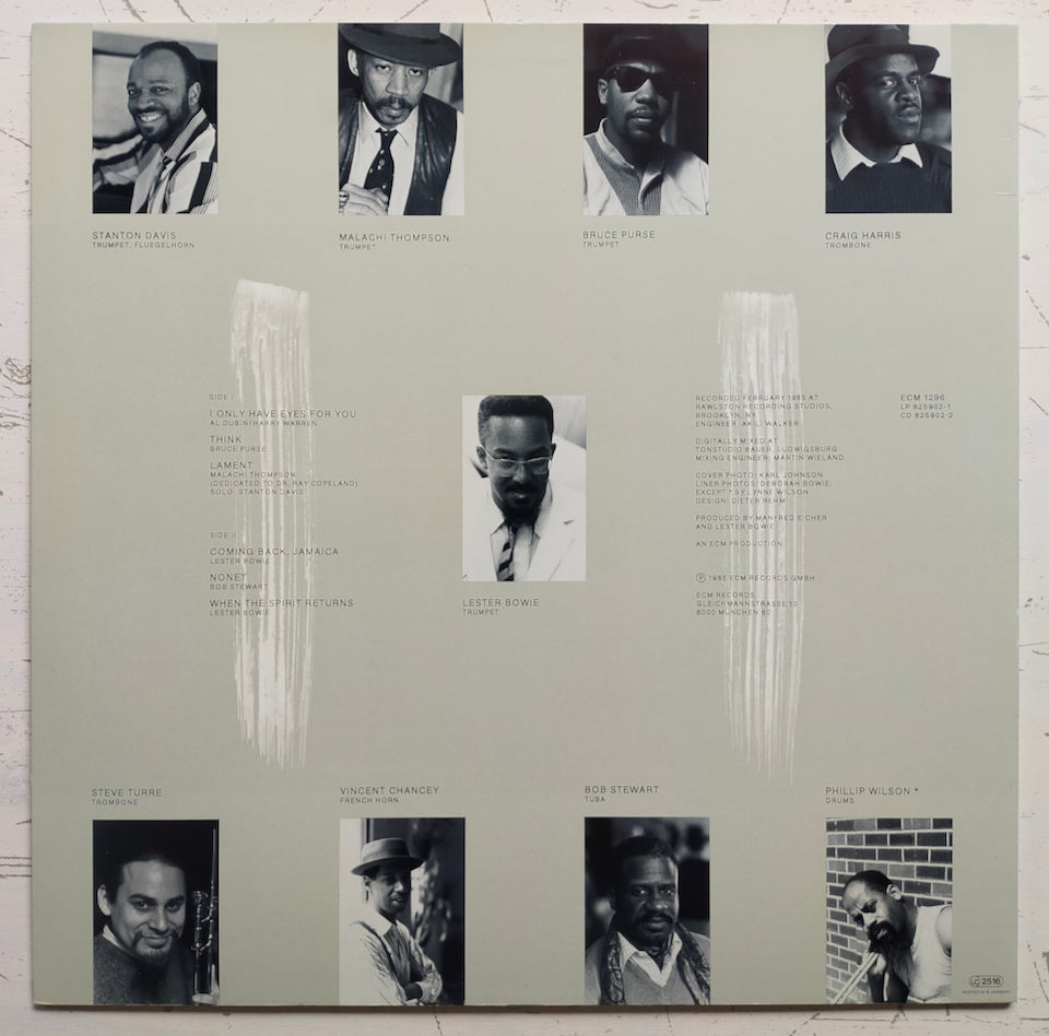 Lester Bowie's Brass Fantasy – I Only Have Eyes For You (LP)