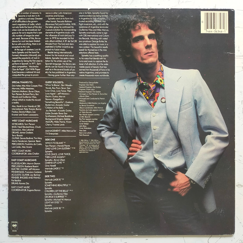Spinetta – Only Love Can Sustain (LP)