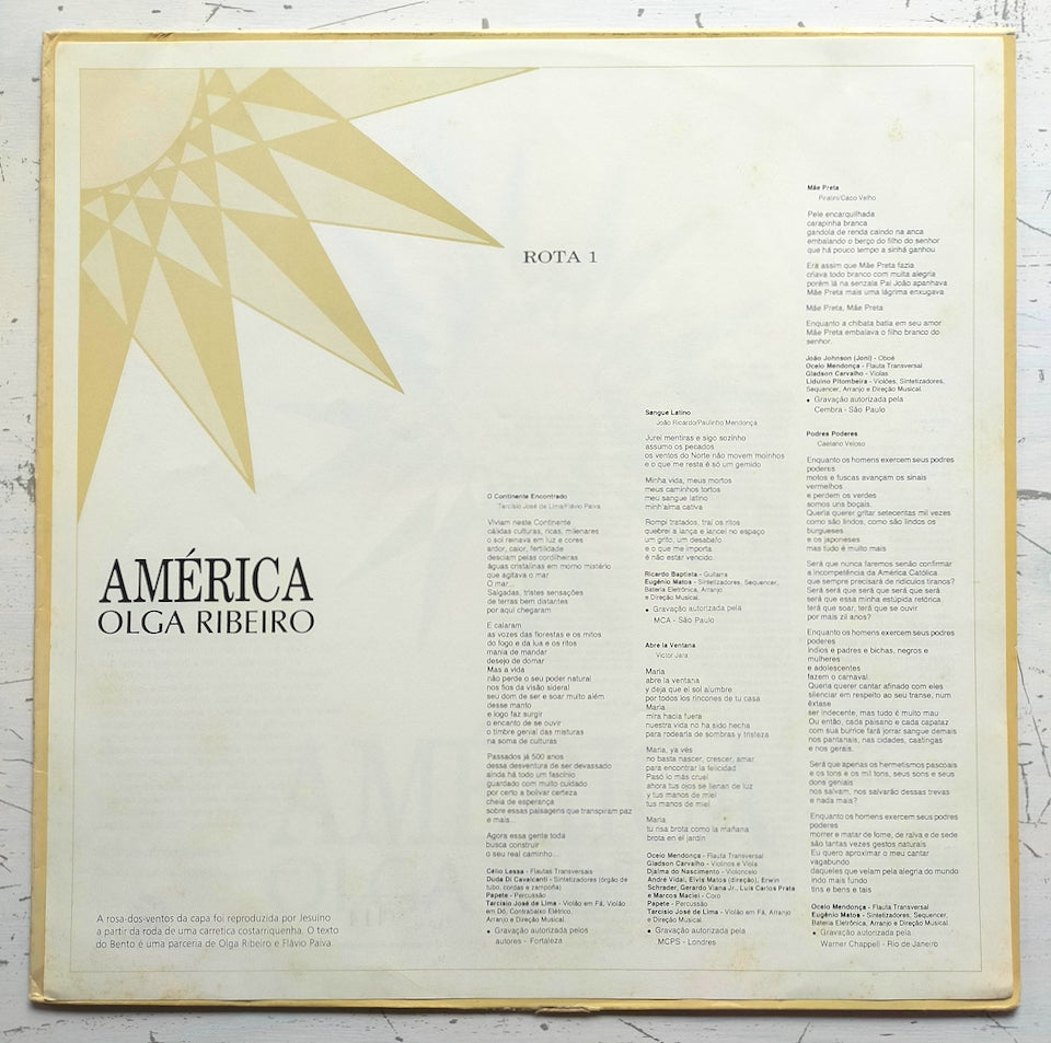 Olga Ribeiro – América (LP)