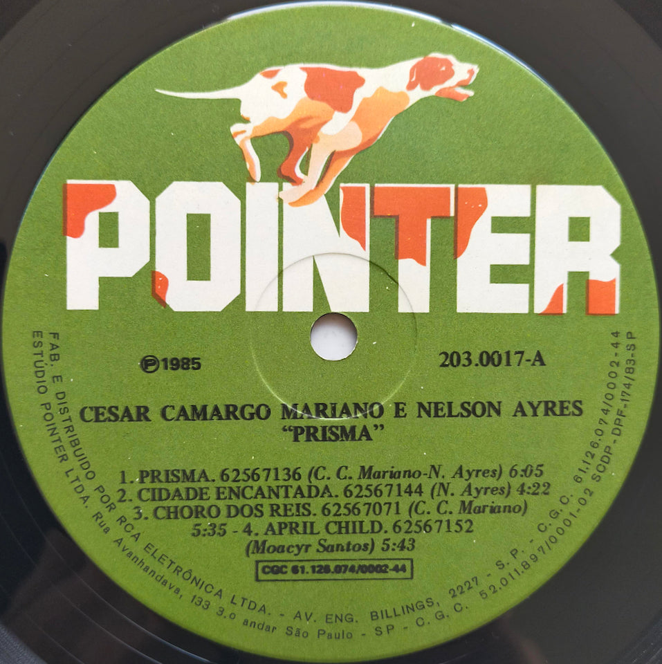 Cesar Camargo Mariano - Nelson Ayres – Prisma (LP)