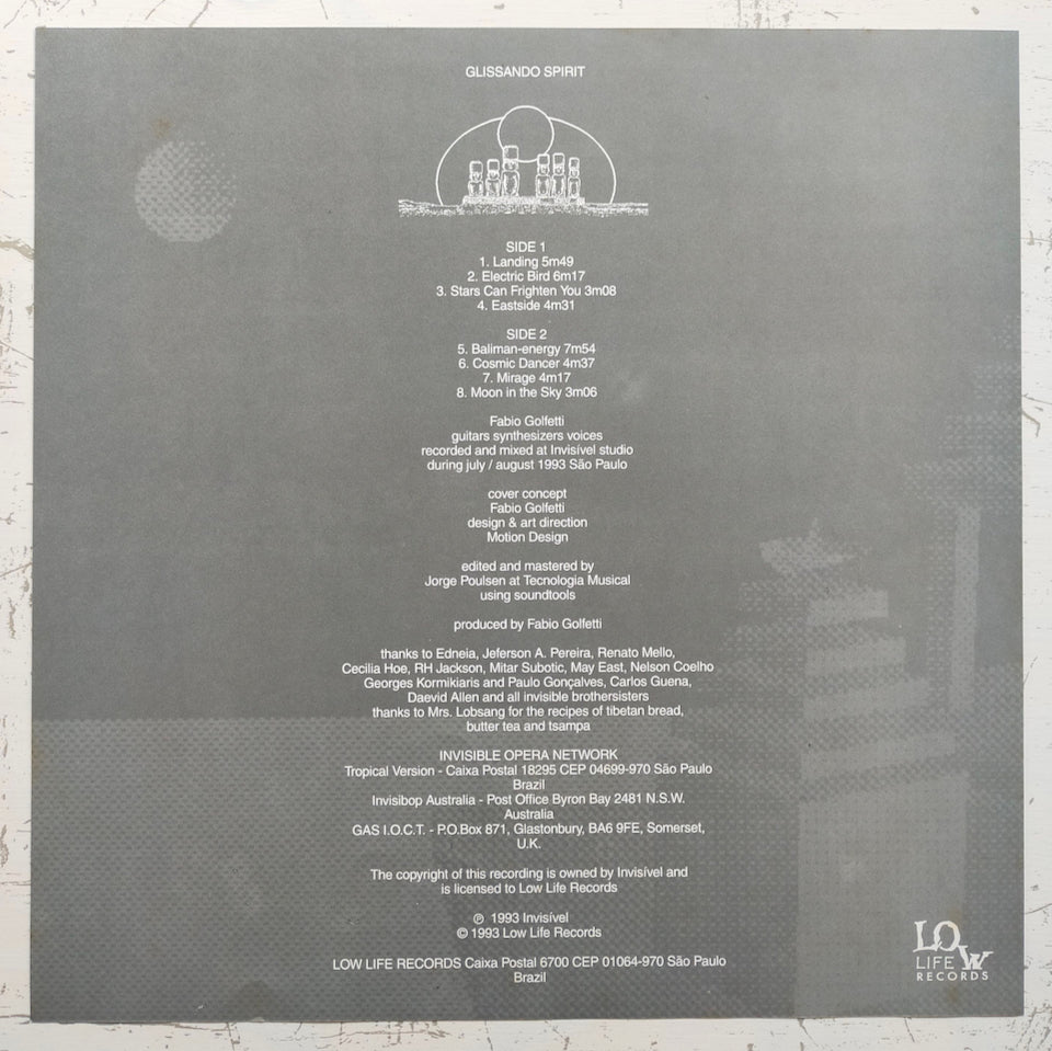 Invisible Opera Tropical Version – Glissando Spirit (LP)