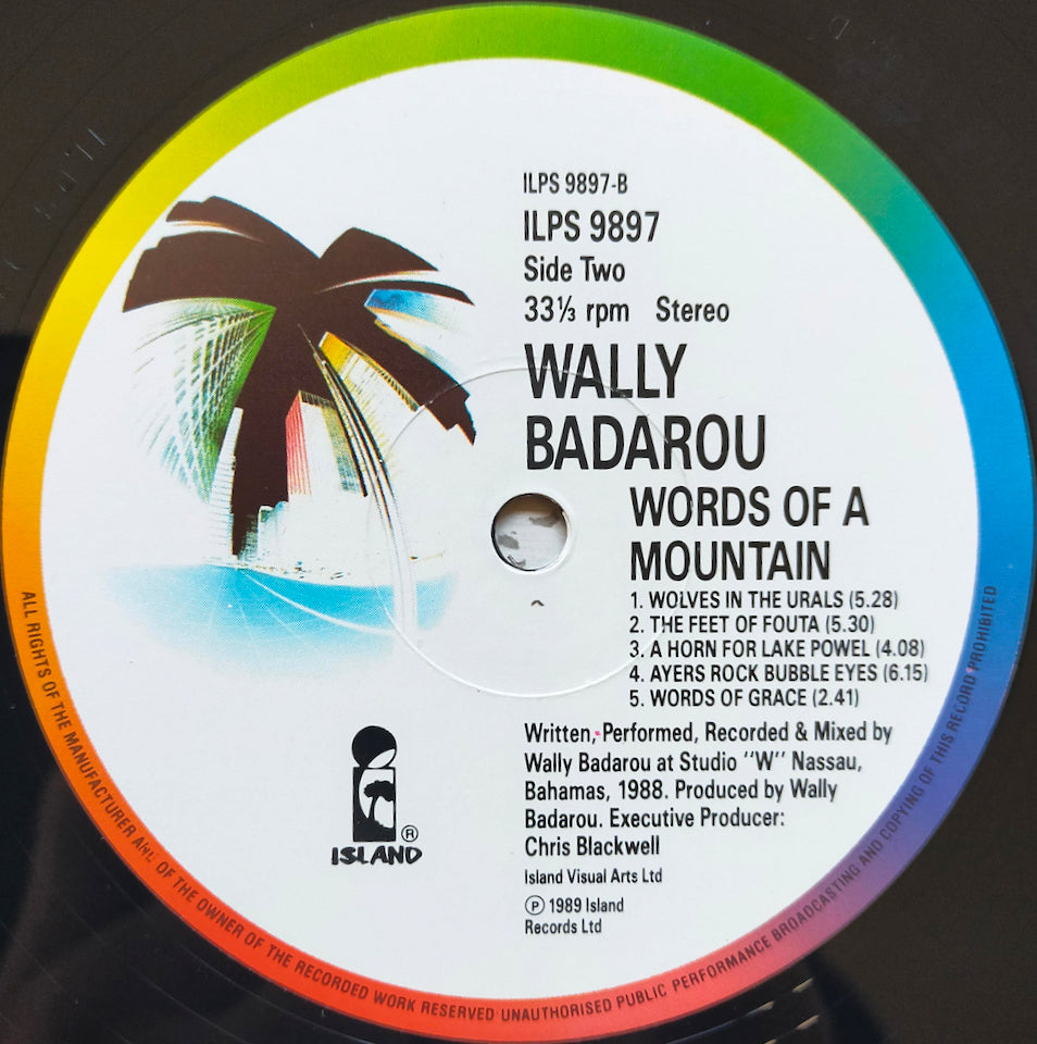 Wally Badarou – Words Of A Mountain (LP) – Searchin' music store