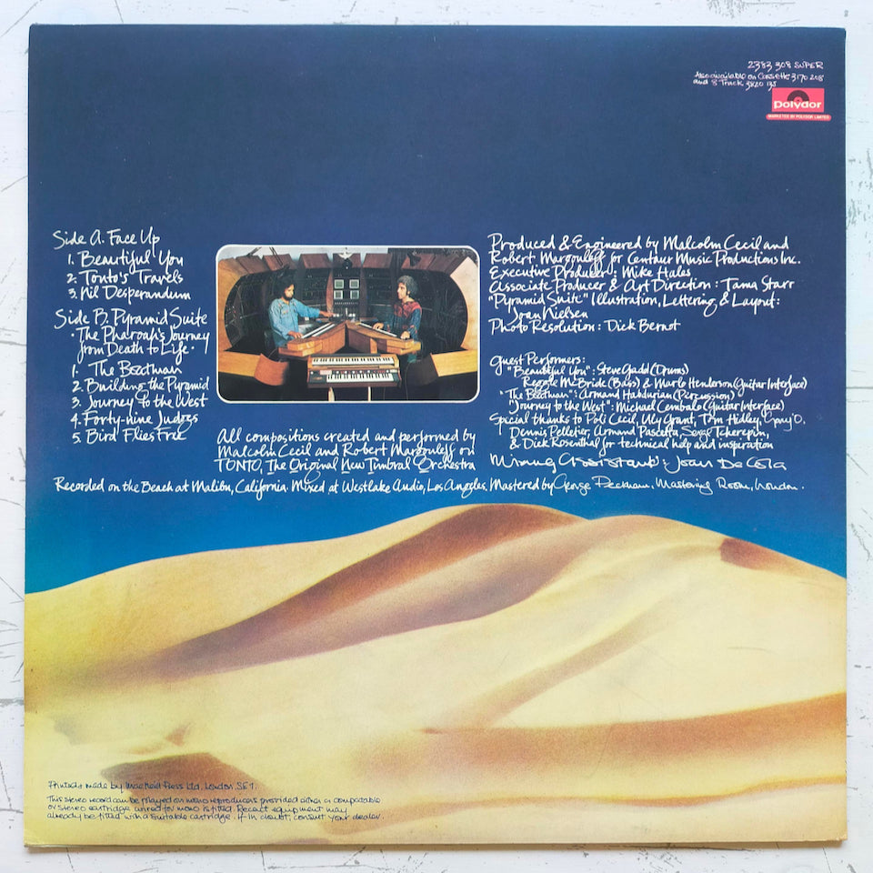 Tonto – It's About Time  (LP)