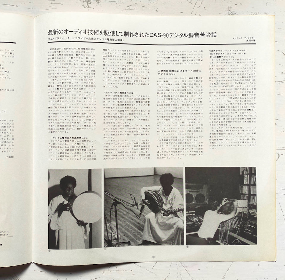 Hamza El Din = ハムザ・エル=ディン – A Song Of The Nile = ナイルのうた / ハムザの世界 (LP)