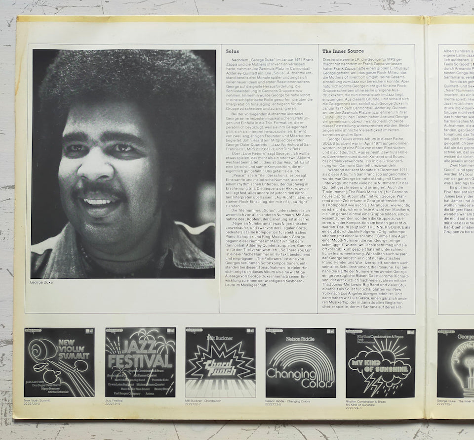 George Duke – The Inner Source (LP) – Searchin' music store