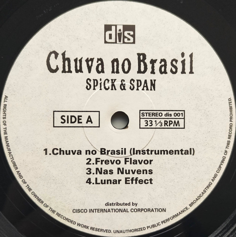 Spick & Span - Chuva No Brasil (LP)