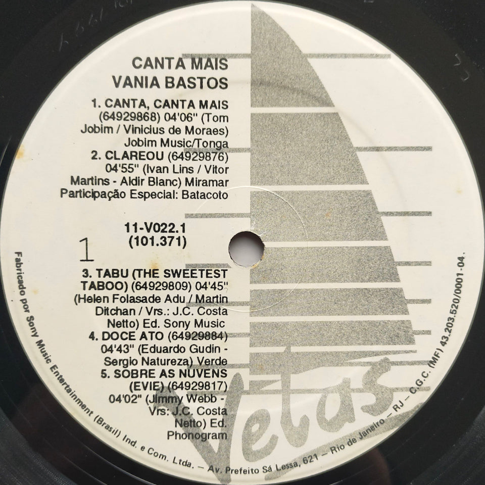 Vânia Bastos – Canta Mais (LP)