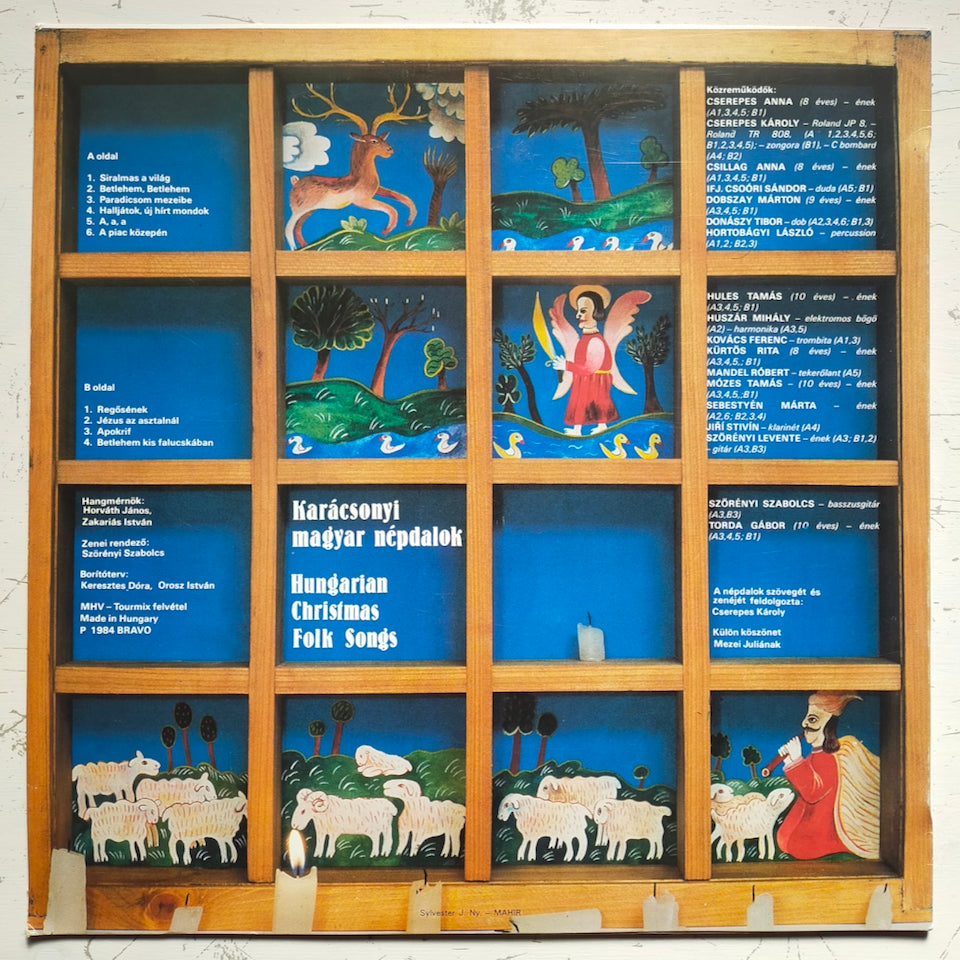 Sebestyén Márta - Szörényi Levente – Jeles Napok = High Days (Karácsonyi Magyar Népdalok = Hungarian Christmas Folk Songs) (LP)