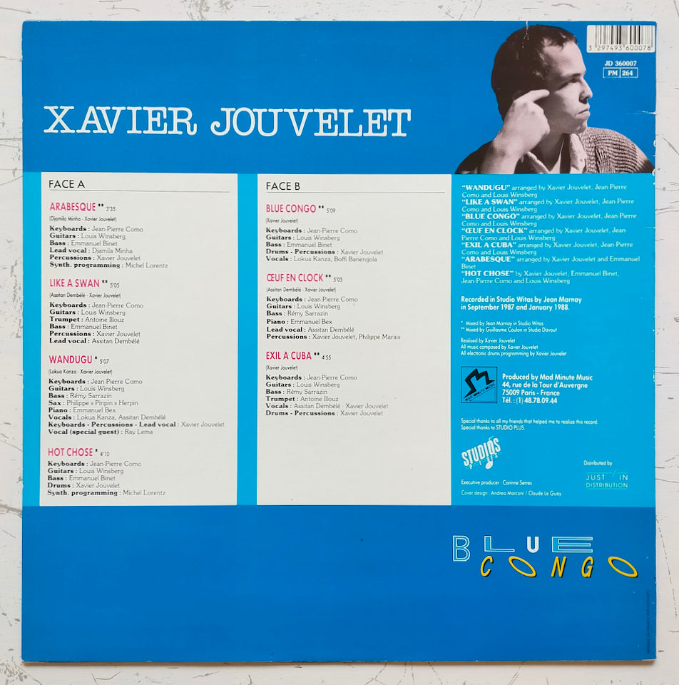 Xavier Jouvelet – Blue Congo (LP) – Searchin' music store